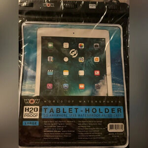 NEW WOW Watersports H2o Proof Case for Tablets Large 9" × 12" 18-5040
